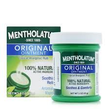 Thuốc Mentholatum Ointment® - Giảm các triệu chứng ho cảm