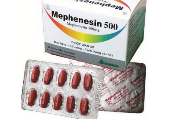 Thuốc Mephenesin - Thuốc giãn cơ