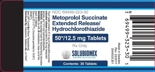 Thuốc Metoprolol + Hydrochlorothiazide - Điều trị tăng huyết áp