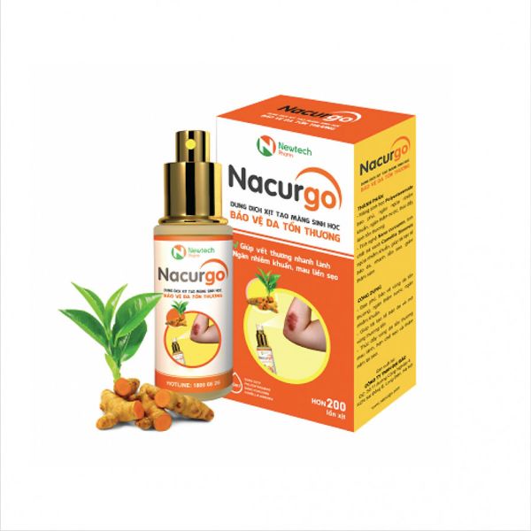 Thuốc Nacurgo - Giúp tái tạo da, phòng ngừa sẹo và hạn chế thâm nám tại sẹo