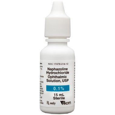 Thuốc Naphazoline - Giảm tấy đỏ, sưng, ngứa/ chảy nước mắt do cảm lạnh, dị ứng