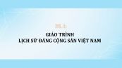 Giáo trình Lịch sử Đảng