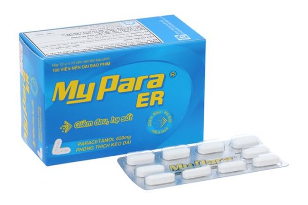 Thuốc MyPara - Tác dụng giảm đau