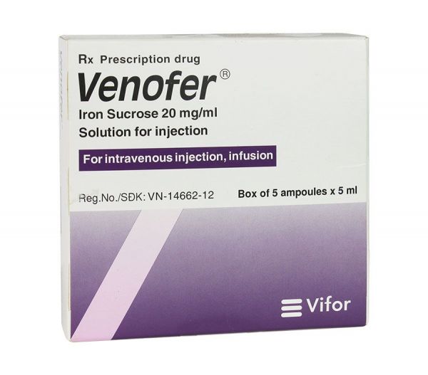 Thuốc VENOFER® - Điều trị bệnh thiếu sắt