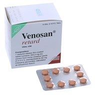 Thuốc Venosan retard® - Điều trị chứng giãn tĩnh mạch, viêm tĩnh mạch