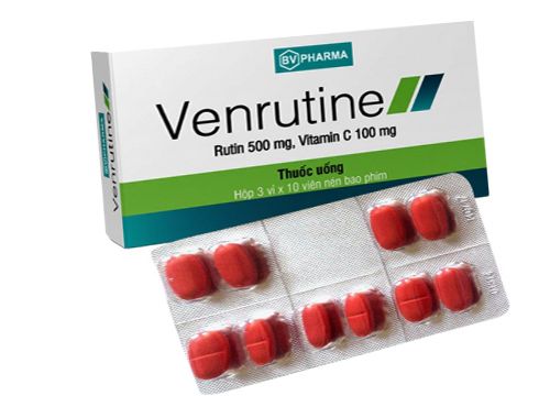 Thuốc Venrutine - Điều trị suy tĩnh mạch, giãn tĩnh mạch, bệnh trĩ