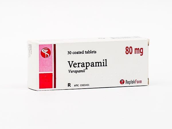 Thuốc Verapamil - Đièu trị bệnh tăng huyết áp, giảm đau