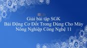 Giải bài tập SGK Công nghệ 11 Bài 36: Động Cơ Đốt Trong Dùng Cho Máy Nông Nghiệp
