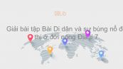 Giải bài tập SGK Địa lí 7 Bài 11: Di dân và sự bùng nổ đô thị ở đới nóng