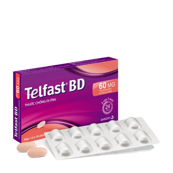 Thuốc Telfast® - Điều trị bệnh viêm mũi dị ứng theo mùa