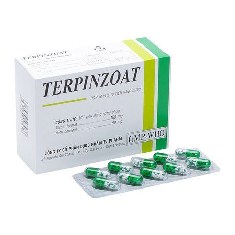 Thuốc Terpinzoat® - Tác dụng giảm ho, đờm, viêm phế quản