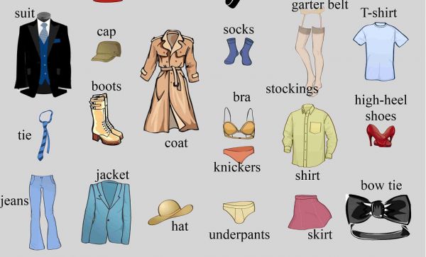 Từ vựng tiếng Anh cho trẻ em chủ đề quần áo