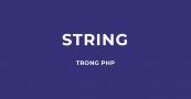 String trong PHP