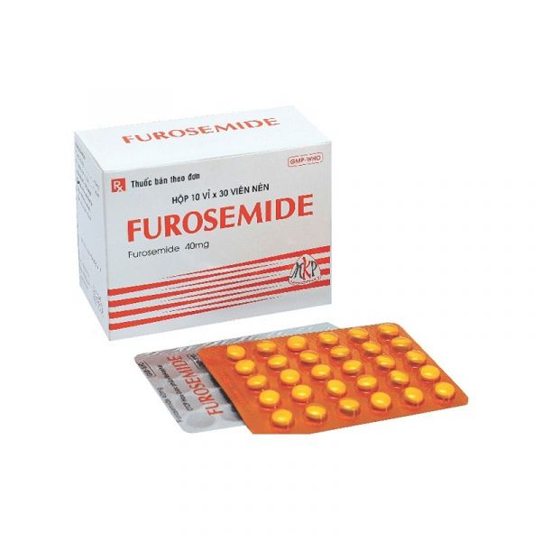 Thuốc Furosemide - Làm giảm lượng nước dư thừa trong cơ thể