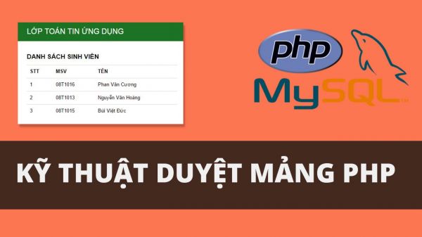 Mảng (Array) trong PHP