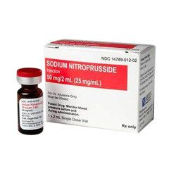 Thuốc Nitroprussid Sodium® - Điều trị suy tim sung huyết và huyết áp cao