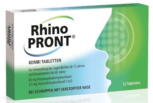 Thuốc Rhinopront® - Giúp thông niêm mạc vùng mũi