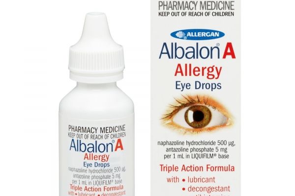 Thuốc Naphazoline + Antazoline -  Điều trị chứng dị ứng mắt