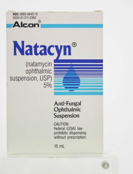 Thuốc Natamycin - Điều trị chứng nhiễm trùng mắt do nấm
