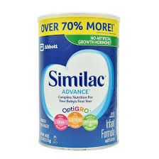 Sữa Similac® Advance - Sử dụng làm thức ăn cho trẻ sơ sinh