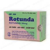 Thuốc Rotunda - Điều trị các trường hợp lo âu
