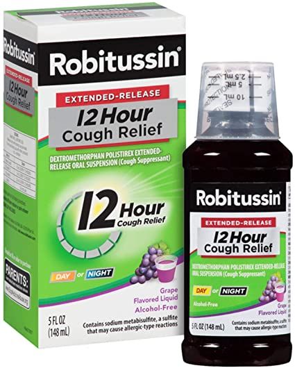 Thuốc Robitussin® 12 Hour Cough Relief - Điều trị ho