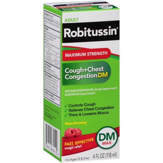 Thuốc Robitussin® - Giảm tắc nghẽn do đàm trong cổ họng