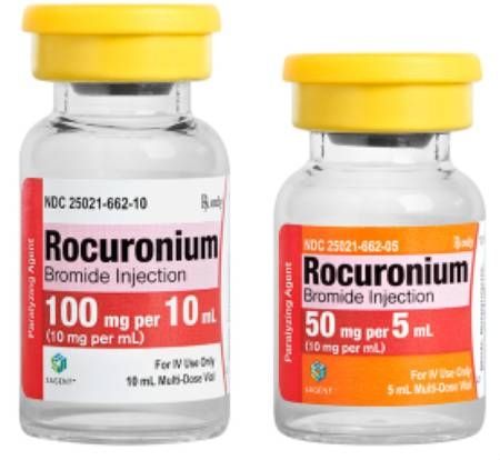 Thuốc Rocuronium - Làm  giãn các cơ bắp