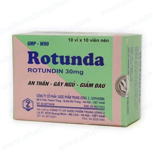 Thuốc Rotunda - Điều trị các trường hợp lo âu