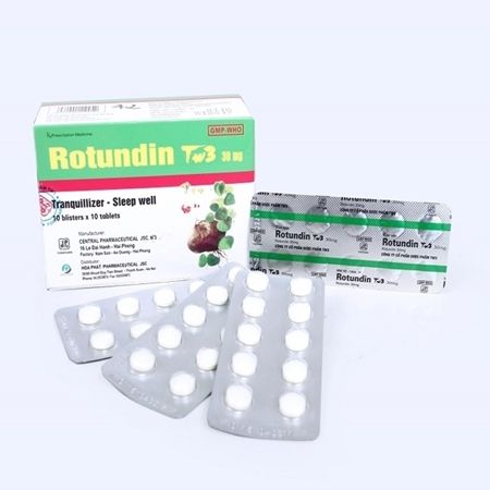 Thuốc Rotundin - Giúp dễ ngủ hoặc giảm cơn đau