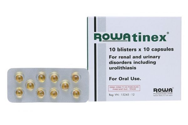 Thuốc Rowatinex - Điều trị sỏi tiết niệu