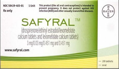 Thuốc Safyral - Ngừa thai