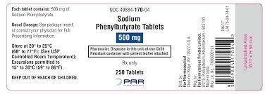 Thuốc Sodium phenylbutyrate - Điều trị một rối loạn di truyền nhất định