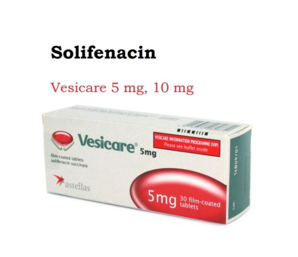 Thuốc Solmux® Broncho - Điều trị bàng quang hoạt động quá mức