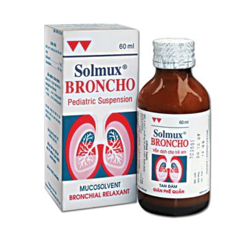 Thuốc Solmux® Broncho - Điều trị triệu chứng ho có đàm