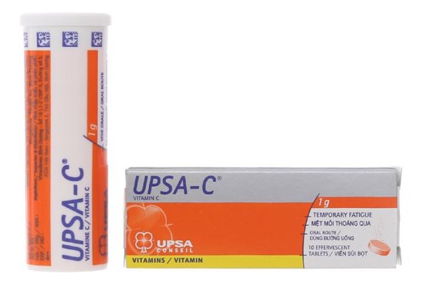 Thuốc UPSA – C® - Điều trị bệnh Scorbut và tình trạng thiếu hụt vitamin C
