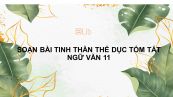Soạn bài Tinh thần thể dục Ngữ văn 11 tóm tắt