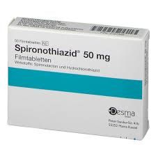 Thuốc Spironolacton + Hydrochlorothiazid - Điều trị tăng huyết áp, suy tim, thừa dịch trong cơ thể