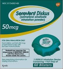 Thuốc Serevent® Diskus - Điều trị bệnh phổi tắc nghẽn mạn tính