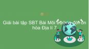 Giải bài tập SBT Địa lí 7 Bài 13: Môi trường đới ôn hòa