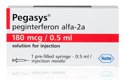 Thuốc Peginterferon alfa-2a - Điều trị viêm gan C mãn tính