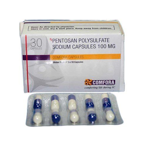 Thuốc Pentosan polysulfate sodium - Giảm đau do một bệnh rối loạn bàng quang