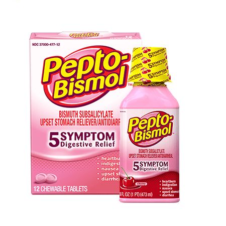 Thuốc Pepto-Bismol® - Giảm tiêu chảy khi đi du lịch