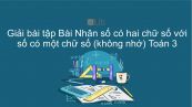 Giải bài tập VBT Toán 3 Bài 19: Nhân số có hai chữ số với số có một chữ số (không nhớ)