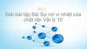 Giải bài tập SGK Vật lý 10 Bài 36 : Sự nở vì nhiệt của vật rắn