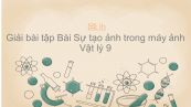 Giải bài tập SGK Vật lý 9 Bài 47: Sự tạo ảnh trong máy ảnh