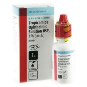 Thuốc Tropicamide - Dùng để mở rộng đồng tử  mắt