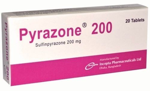 Thuốc Sulfinpyrazone - Ngăn ngừa bệnh gout và viêm khớp