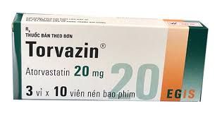 Thuốc Torvazin® - Điều trị tăng cholesterol máu
