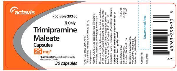 Thuốc Trimipramine maleate - Điều trị bệnh trầm cảm